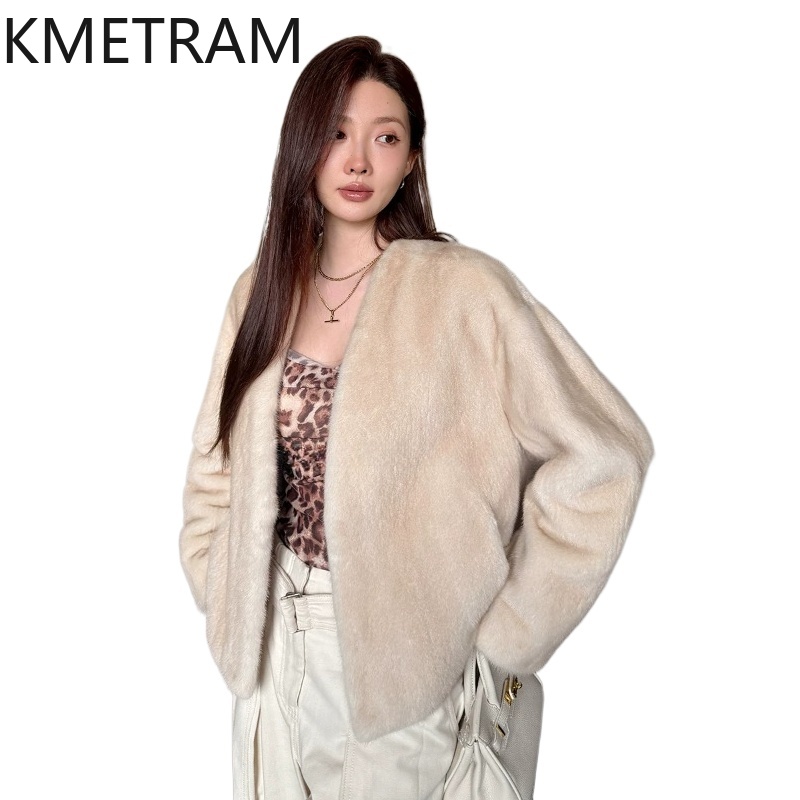 Winter Clothing Label - KMETRAM Real Purple Label Velvet Mink
