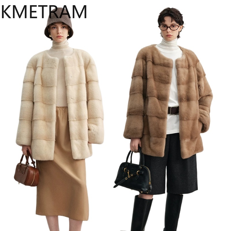 Winter Clothing Label - KMETRAM Real Purple Label Velvet Mink