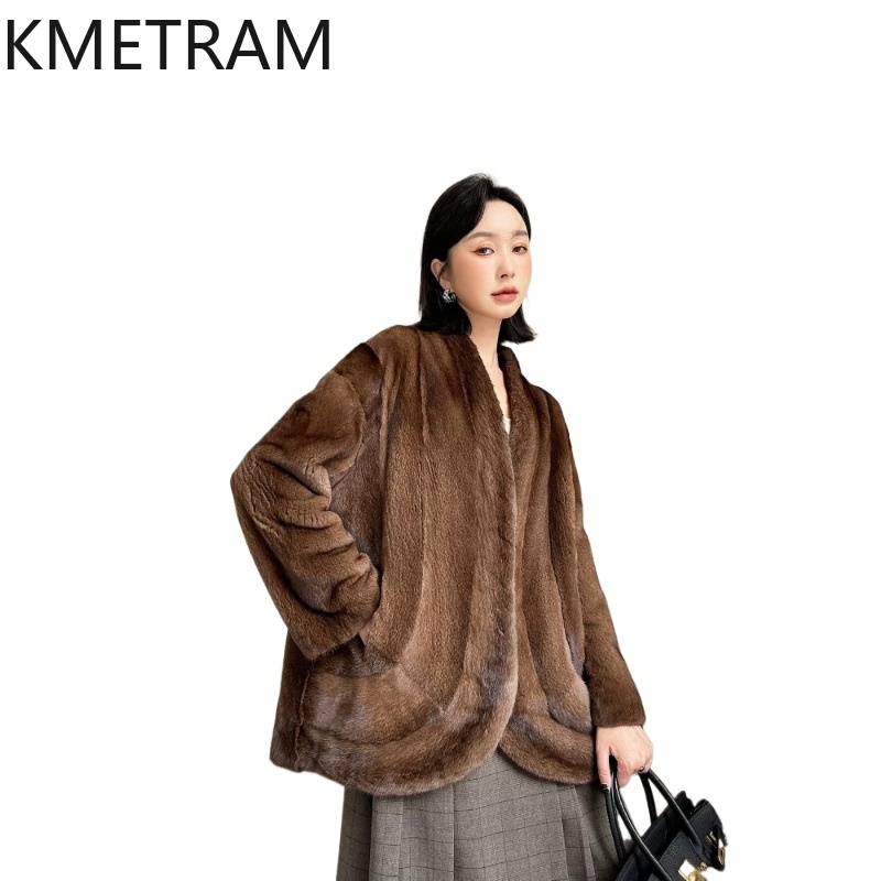 Winter Clothing Label - KMETRAM Real Purple Label Grade Mink