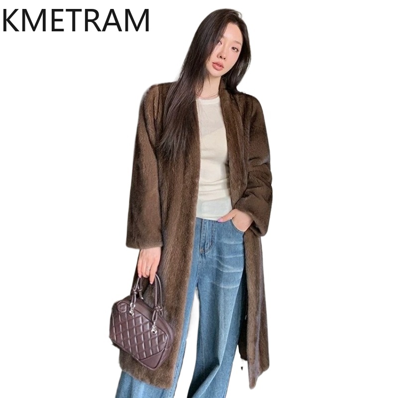 Winter Clothing Label - KMETRAM Real Purple Label Velvet Mink