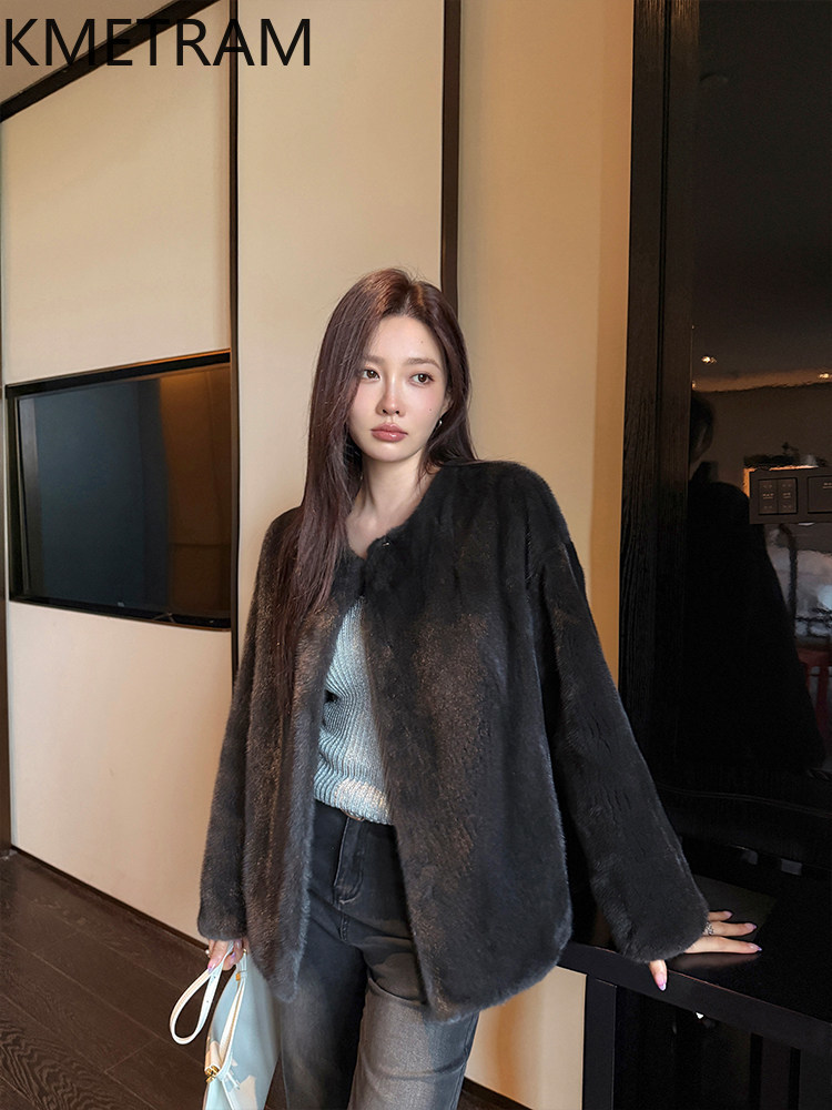 KMETRAM Real Whole Mink Fur Co - Winter Clothing Label 评论和价格