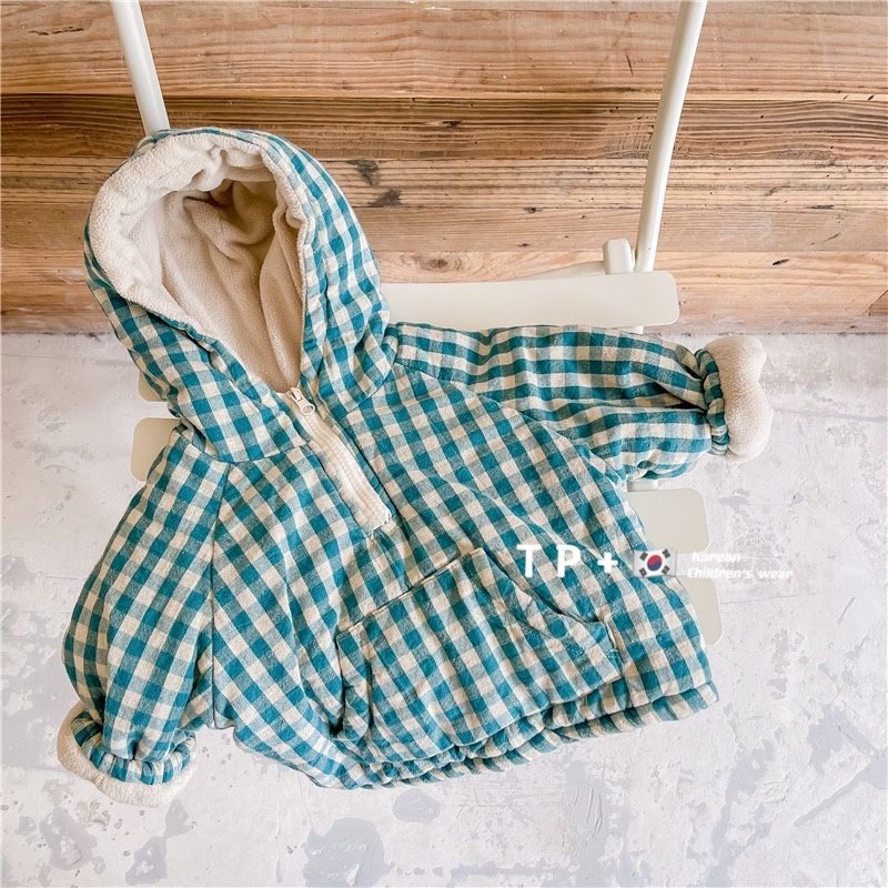 Fashion Plaid Kids Jacket 2026 - Winter Clothing Baby Boy 评论和价格