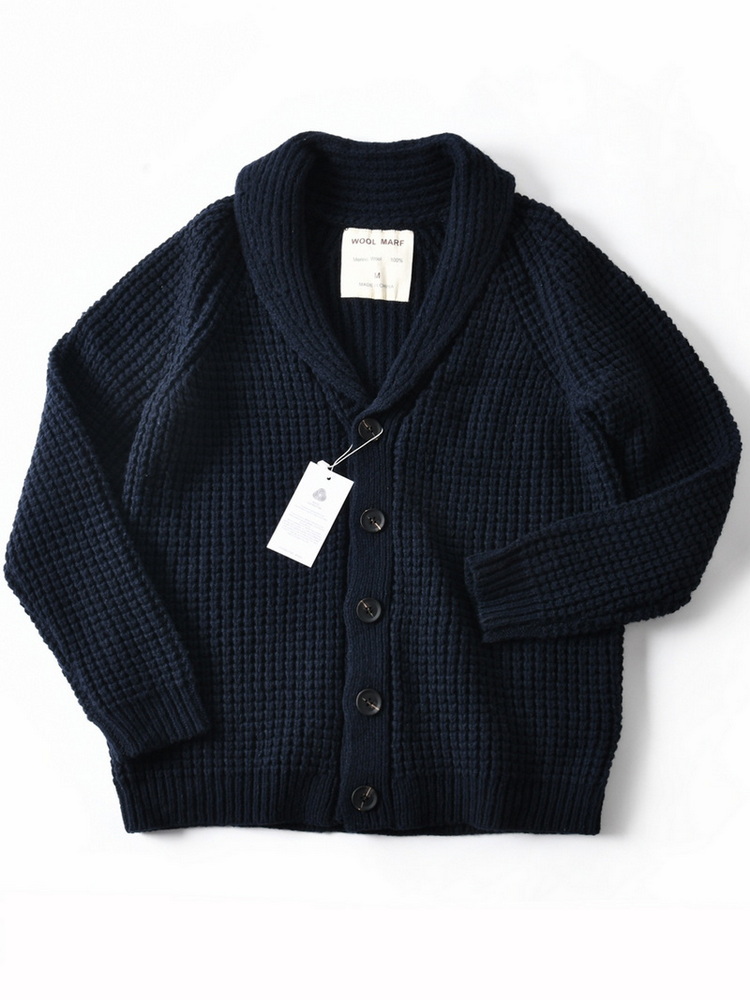 Eu Vintage 100% Wool Chunky Kn - Wool Blend Coat 评论和价格