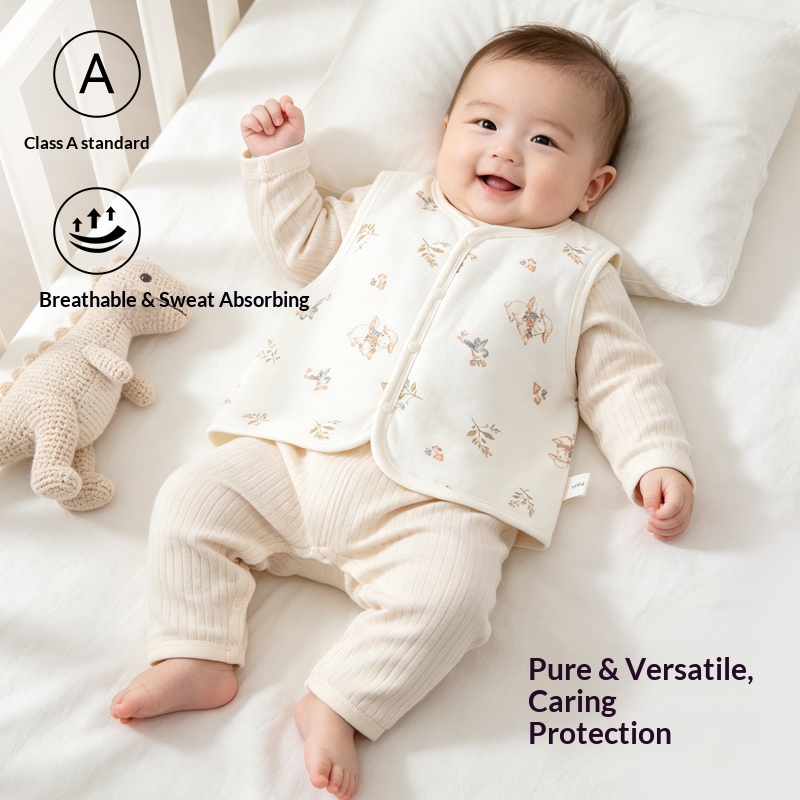 Baby 40g Thin-Padded Cotton Gi - Padded Vest Gilet 评论和价格