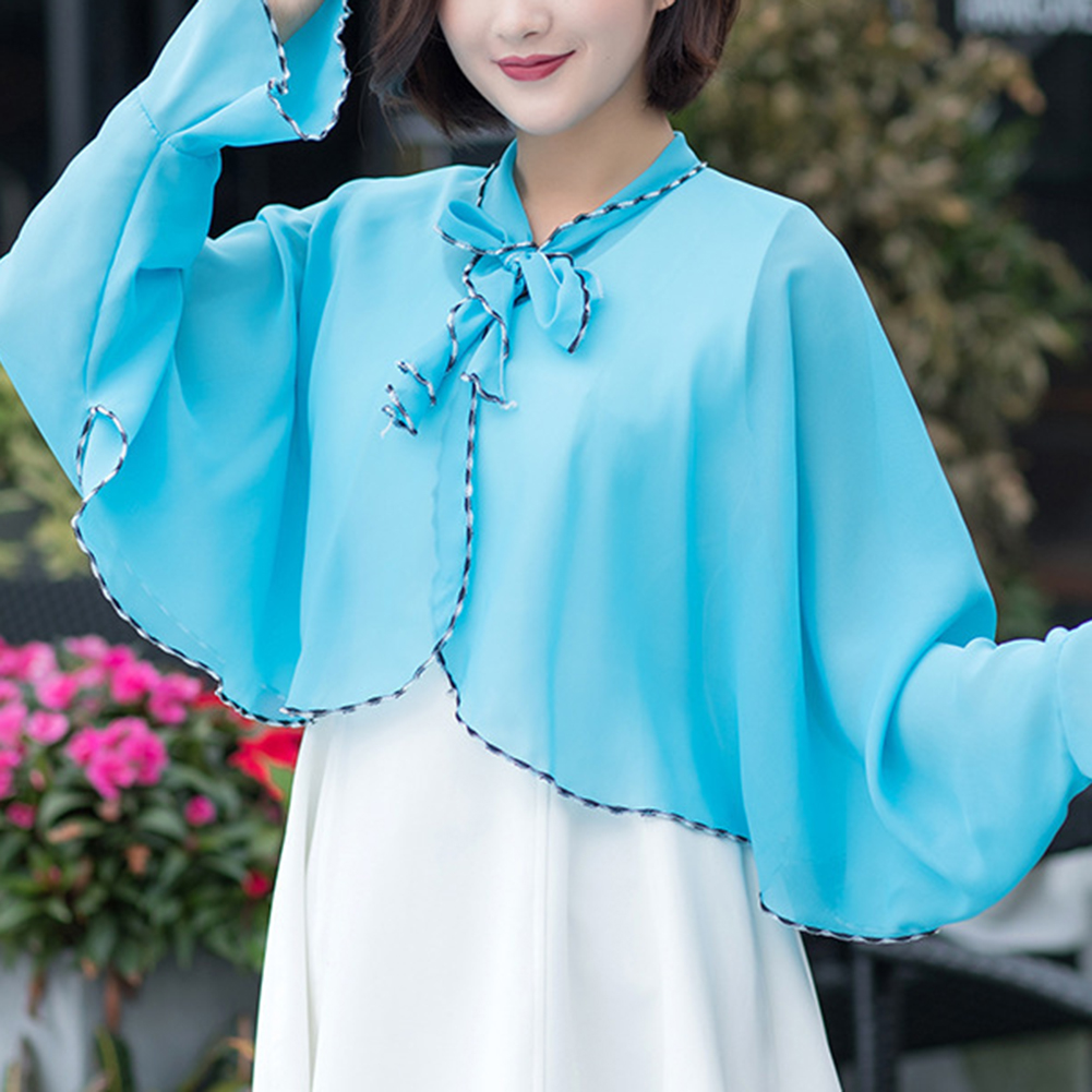 Casual Chiffon Scarf Summer Dr - Winter Clothing Drive 评论和价格