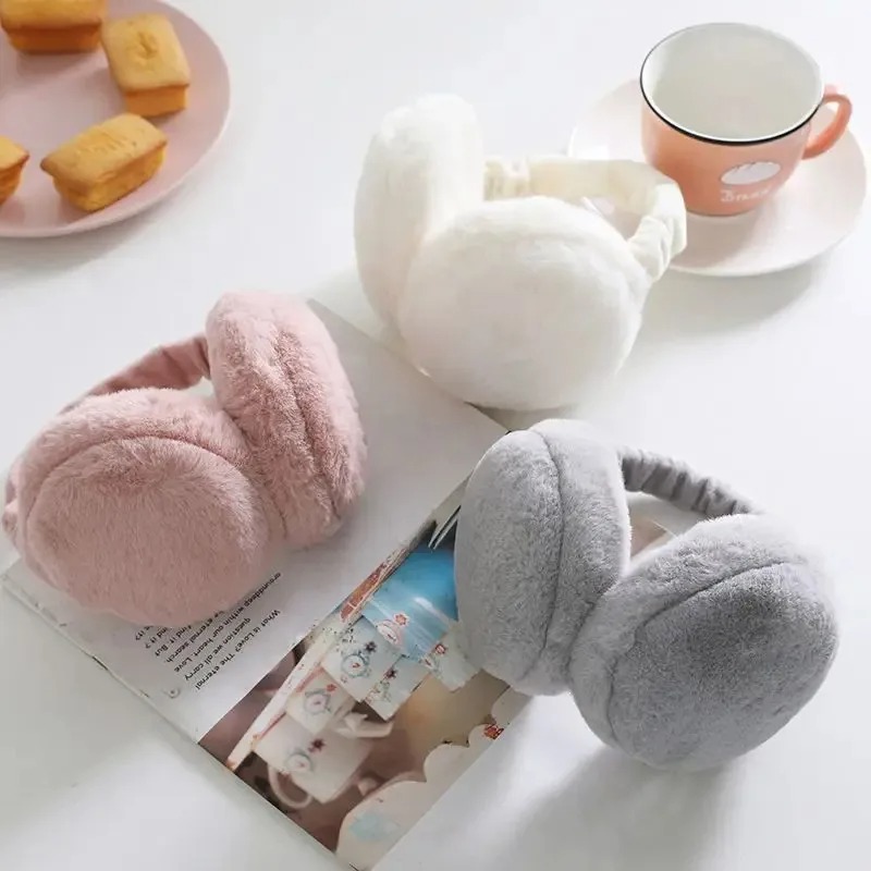 Plush Winter Earmuffs For Wome - Ear Muff Foldable 评论和价格