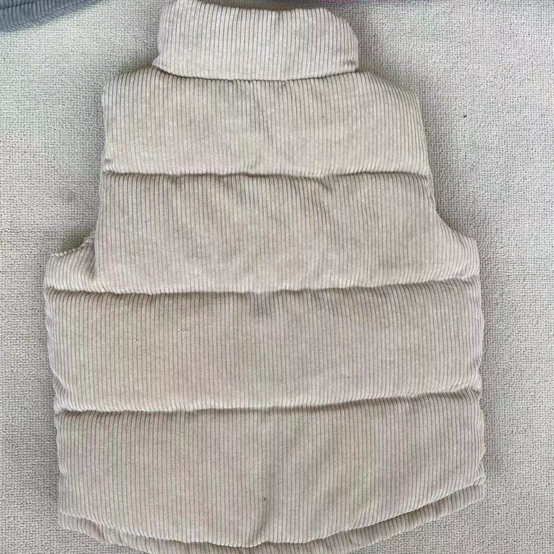Kids Boys Girls Corduroy Vests - Winter Clothing For Kids 评论和价格