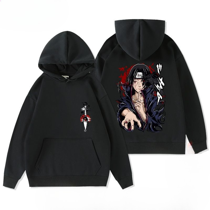 Naruto Retro Anime Printed Hoo - Winter Clothing Anime 评论和价格