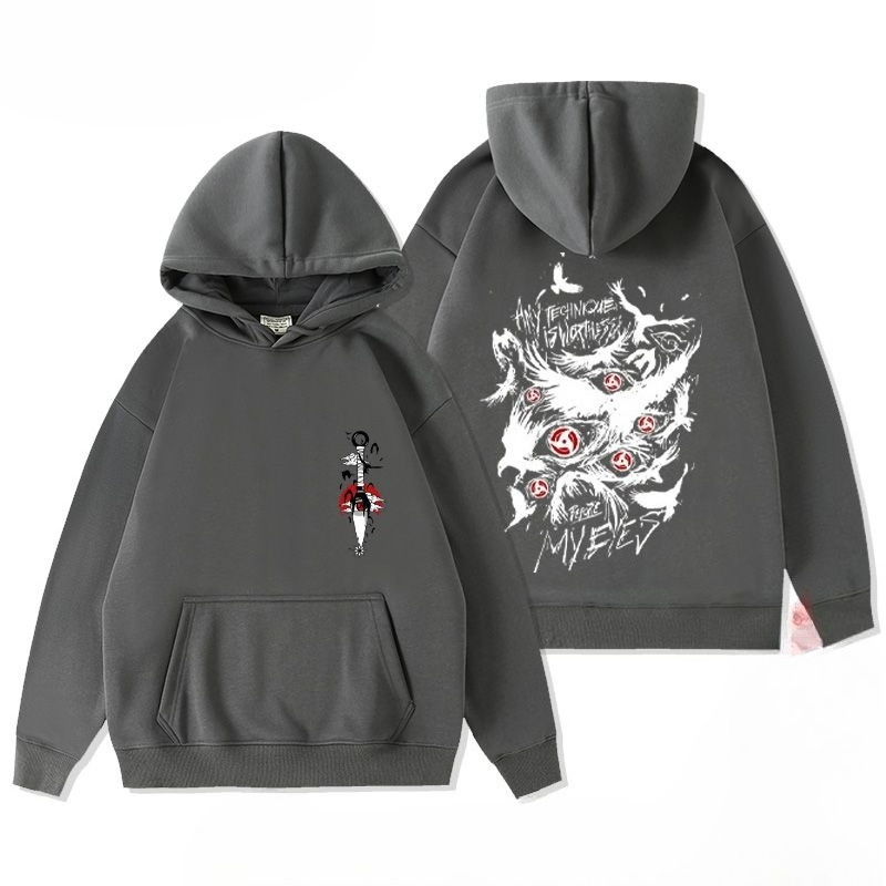 Naruto Retro Anime Printed Hoo - Winter Clothing Anime 评论和价格