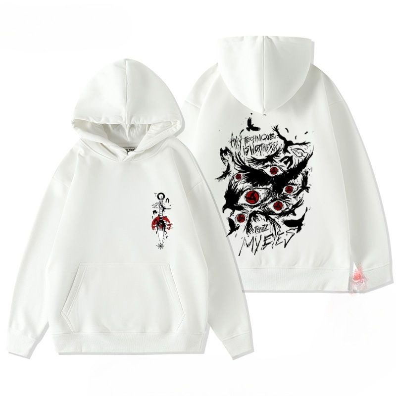 Naruto Retro Anime Printed Hoo - Winter Clothing Anime 评论和价格