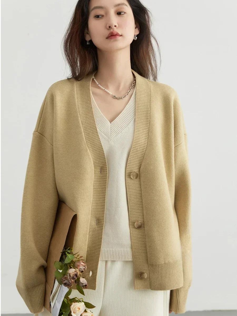 CHIC VEN Women Cardigan Loose  - Winter Clothing For Kids 评论和价格