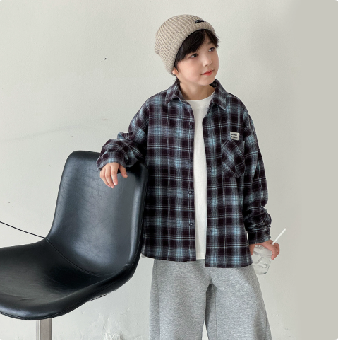 Boys Shirt  Autumn and Winter  - Winter Clothing Label 评论和价格