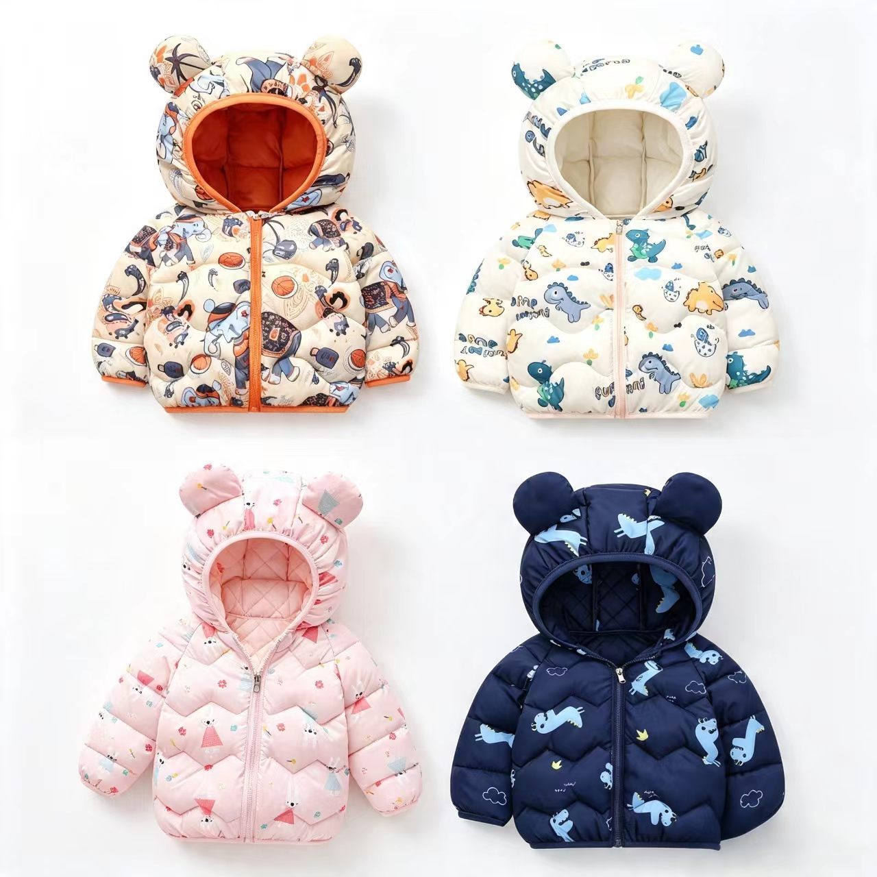Children's Coat Baby Cartoon J - Winter Clothing Baby Boy 评论和价格