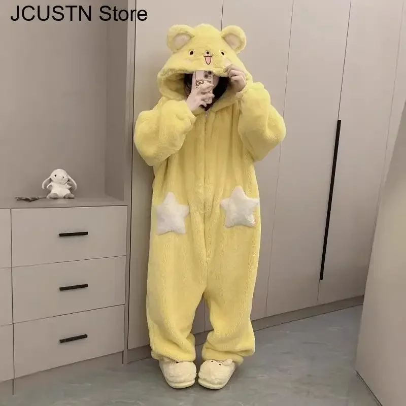 Kawaii Kigurumi 2025 Autumn Wi - Winter Clothing Anime 评论和价格