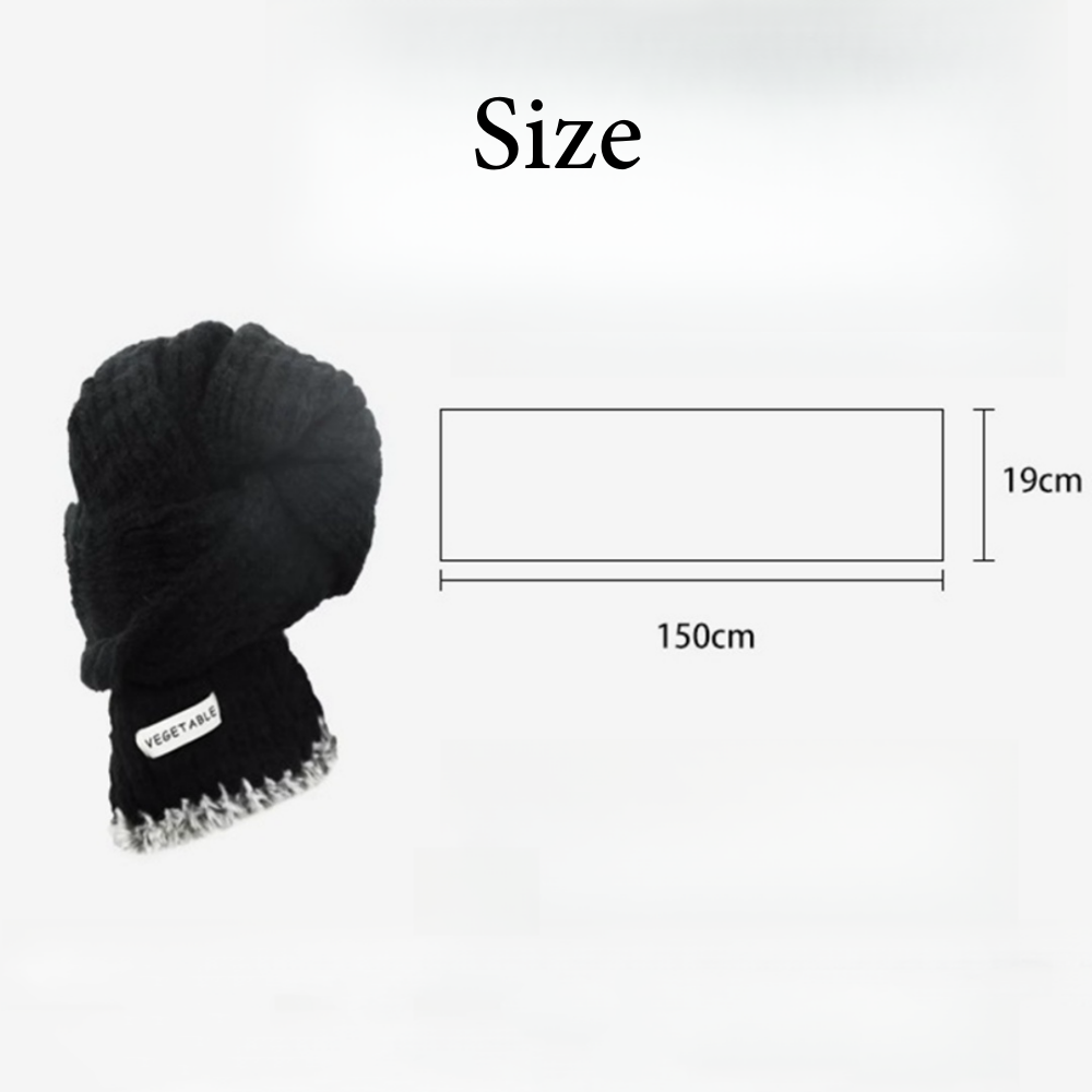 Thickened Warm Tassel Scarf Wo - Winter Clothing Accessories 评论和价格