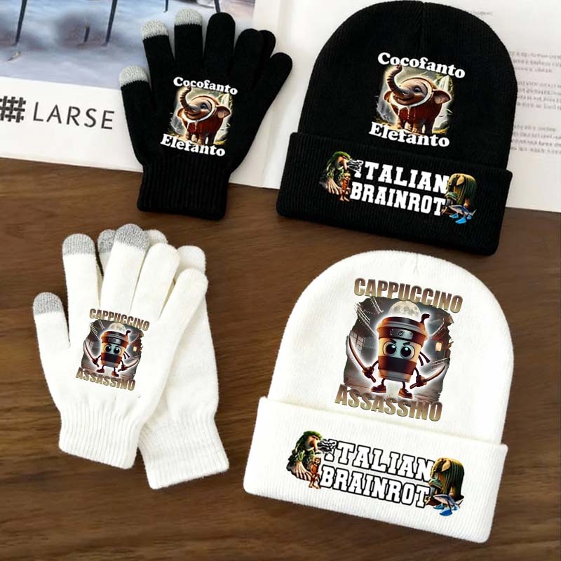 2pcs Italian Brainrot Animals  - Winter Clothing For Kids 评论和价格