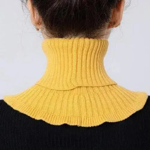 Warm Knitted Collar Scarf Wome - Winter Clothing Accessories 评论和价格