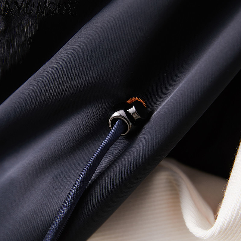 AYUSNUE Natural Female Mink Co - Winter Clothing Label 评论和价格