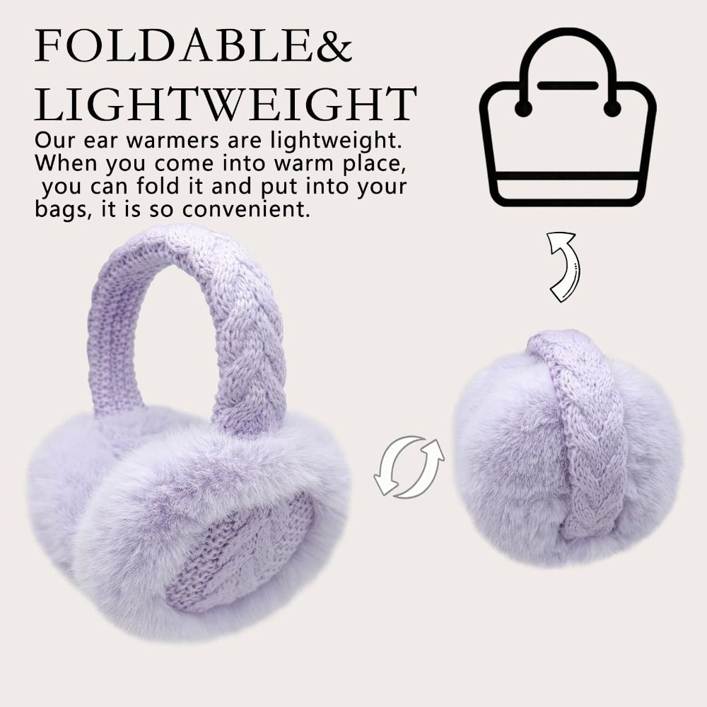 New Soft Foldable Earmuffs Win - Ear Muff Foldable 评论和价格