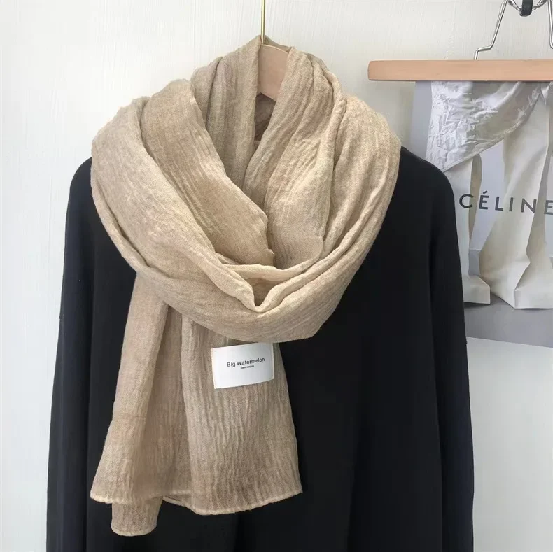 Super Soft and Plain Cotton an - Winter Clothing Accessories 评论和价格