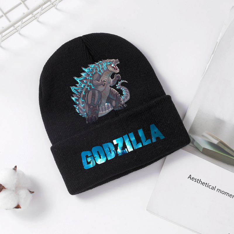 Godzilla Knitted Hat Winter Sp - Winter Clothing For Kids 评论和价格