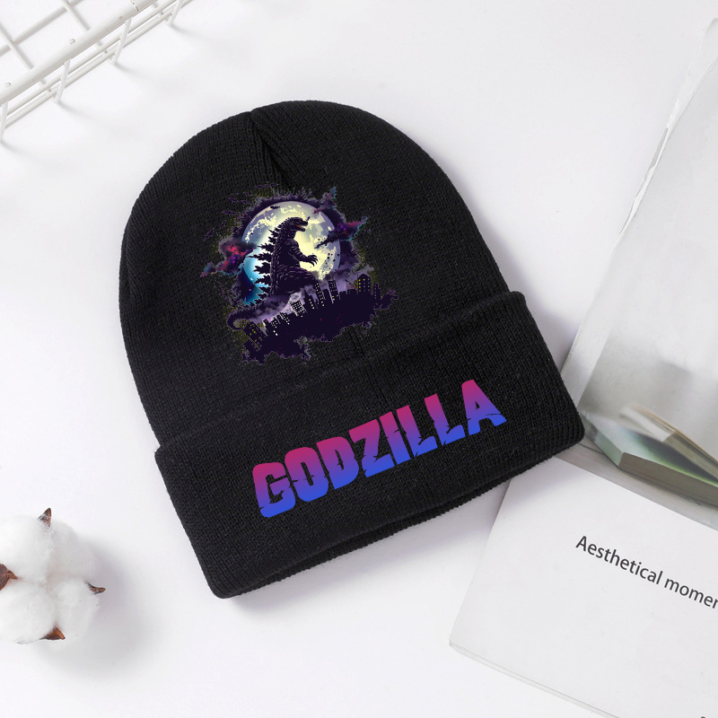 Godzilla Knitted Hat Winter Sp - Winter Clothing For Kids 评论和价格