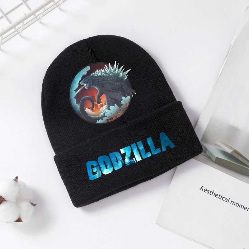 Godzilla Knitted Hat Winter Sp - Winter Clothing For Kids 评论和价格