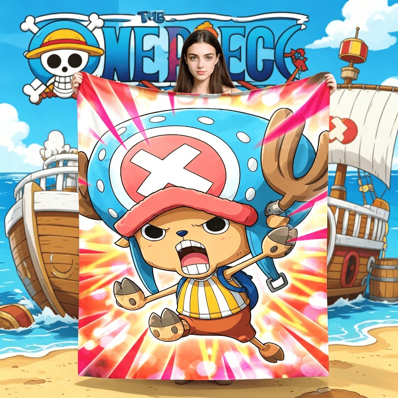 Tony Chopper Flannel Blanket W - Winter Clothing For Kids 评论和价格